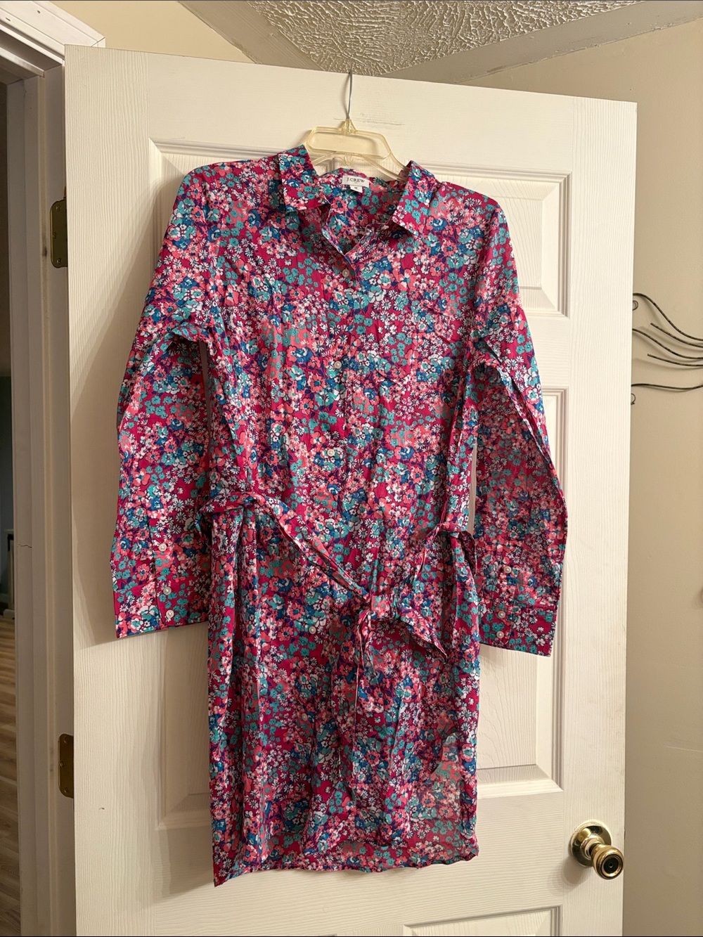 J.Crew Floral Dress Swim Cover Up